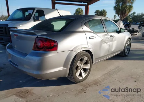 2014 Dodge Avenger Se from USA, damaged, VIN 1C3CDZAB4EN165604
